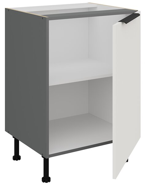 Kuchyňská linka ARIA aw | 300 cm | UNI dvířka | EXTRA VYSOKÁ | ANTIFINGER povrch | antracit/bílá