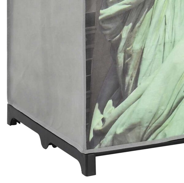Šatní skříň New York 75 x 45 x 160 cm textil 282461
