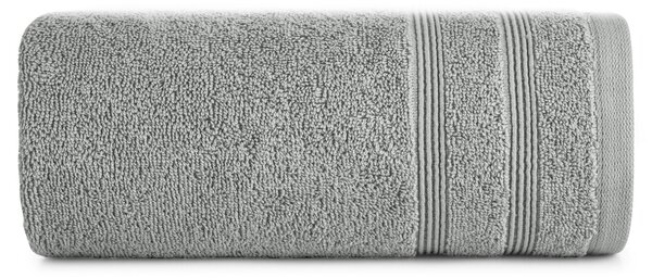 BAVLNĚNÝ RUČNÍK ALINE 30X50 CM STŘÍBRNÁ