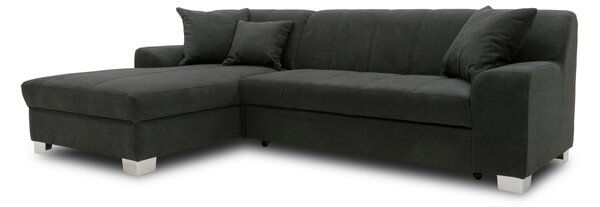 ROHOVÁ SEDAČKA, textil, černá MID.YOU - Sedací soupravy, Online Only