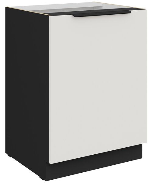 Kuchyňská linka ARIA wb | 390 cm | UNI dvířka | černá/bílá
