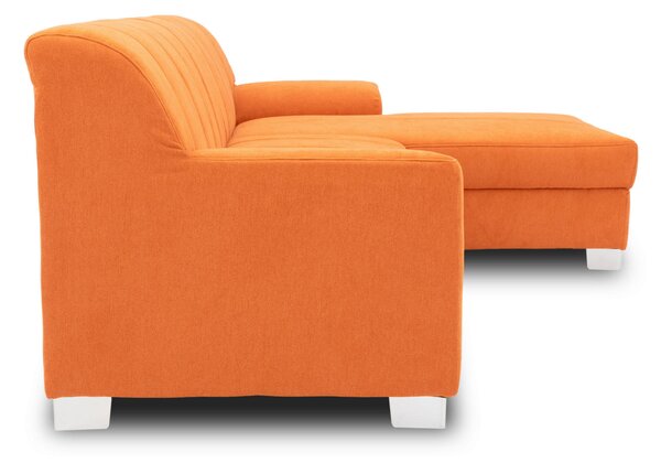 ROHOVÁ SEDAČKA, textil, oranžová MID.YOU - Sedací soupravy, Online Only