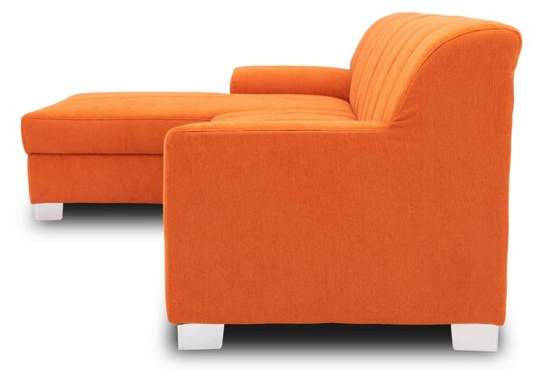 ROHOVÁ SEDAČKA, textil, oranžová MID.YOU - Sedací soupravy, Online Only