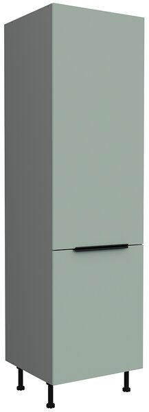 Kuchyňská linka ARIA sa | 300 + 180 cm | UNI dvířka | EXTRA VYSOKÁ | ANTIFINGER povrch | antracit/aquamarine