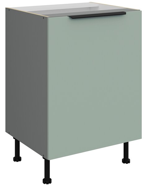 Kuchyňská linka ARIA sa | 300 + 180 cm | UNI dvířka | EXTRA VYSOKÁ | ANTIFINGER povrch | antracit/aquamarine
