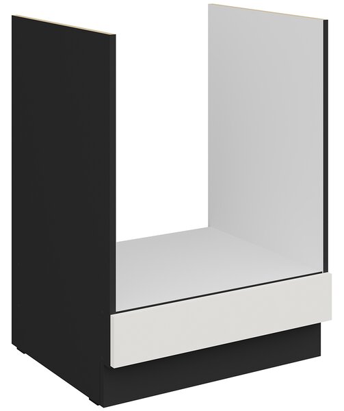 Kuchyňská linka ARIA wb | 390 cm | UNI dvířka | černá/bílá