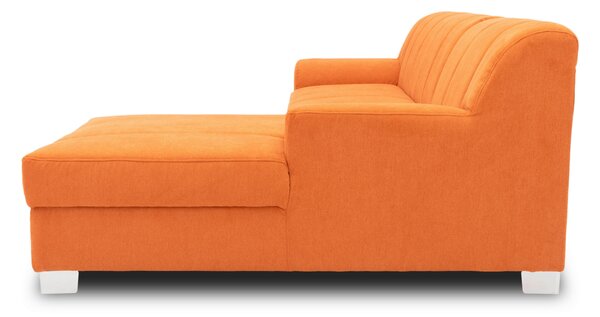 ROHOVÁ SEDAČKA, textil, oranžová MID.YOU - Sedací soupravy, Online Only