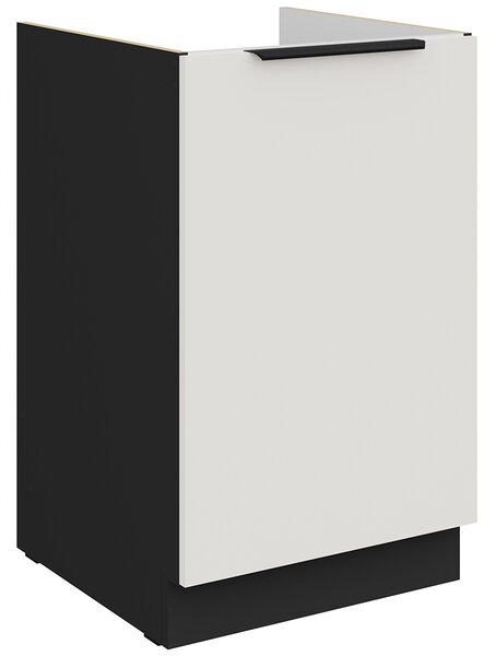 Kuchyňská linka ARIA wb | 390 cm | UNI dvířka | černá/bílá