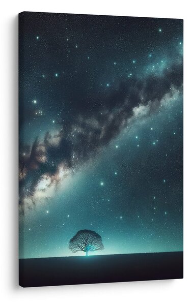 Obraz strom života a galaxie