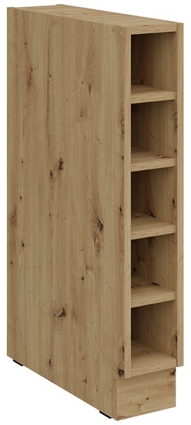 Kuchyňská linka ARIA st | 255 cm | UNI dvířka | ANTI FINGERPRINT povrch | artisan/aquamarine