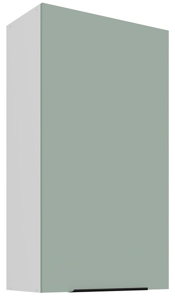 Kuchyňská linka ARIA sb | 270x230 cm | UNI dvířka | bílá/aquamarine
