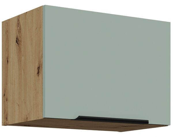 Kuchyňská linka ARIA st | 255 cm | UNI dvířka | ANTI FINGERPRINT povrch | artisan/aquamarine