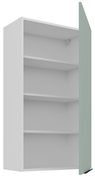 Kuchyňská linka ARIA sb | 270x230 cm | UNI dvířka | bílá/aquamarine
