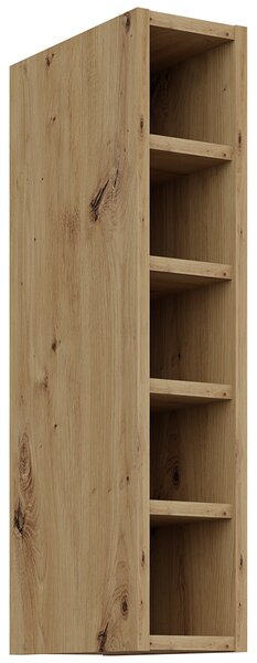 Kuchyňská linka ARIA st | 255 cm | UNI dvířka | ANTI FINGERPRINT povrch | artisan/aquamarine