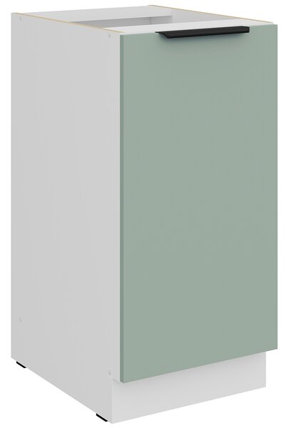 Kuchyňská linka ARIA sb | 270x230 cm | UNI dvířka | bílá/aquamarine