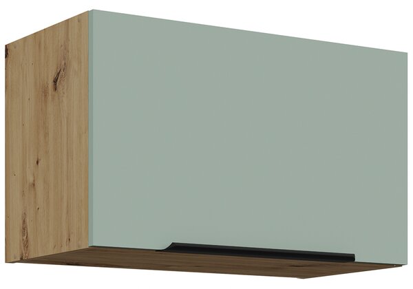 Kuchyňská linka ARIA st | 255 cm | UNI dvířka | ANTI FINGERPRINT povrch | artisan/aquamarine