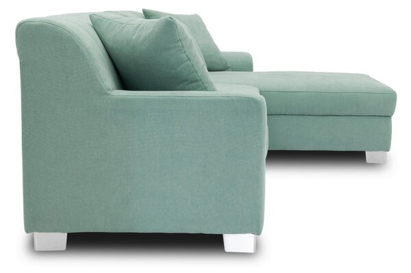 ROHOVÁ SEDAČKA, textil, mátově zelená MID.YOU - Sedací soupravy, Online Only