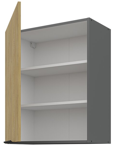 Kuchyňská linka CREMONA ac | 260 cm | UNI dvířka | antracit/cremona