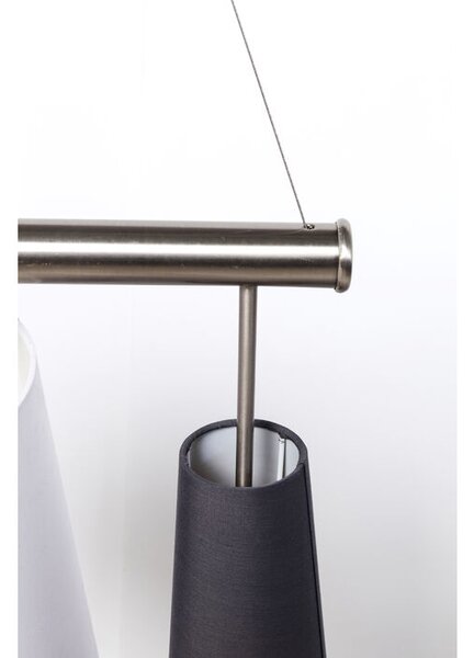 Kare Design Závěsná lampa Parecchi Silver 100 cm