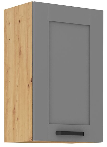 Kuchyňská linka LUNA du | 210x350 cm | PREMIUM BOX zásuvky | UNI dvířka | artisan/šedá