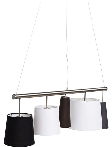 Kare Design Závěsná lampa Parecchi Silver 100 cm