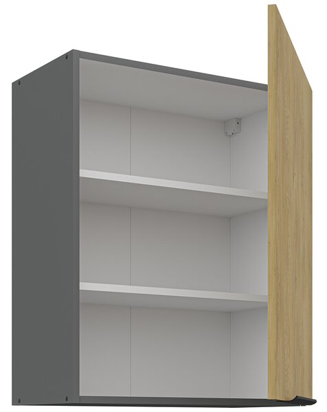 Kuchyňská linka CREMONA ac | 260 cm | UNI dvířka | antracit/cremona