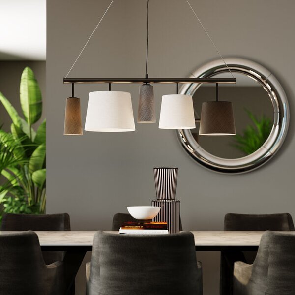 Kare Design Závěsná lampa Parecchi Black 100 cm