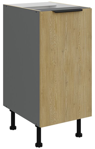 Kuchyňská linka CREMONA ac | 260 cm | UNI dvířka | antracit/cremona