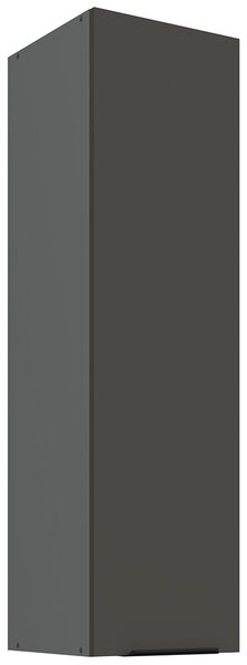 Kuchyňská linka ARIA pi | 300 cm | UNI dvířka | EXTRA VYSOKÁ | ANTIFINGER povrch | antracit/šedá grafit