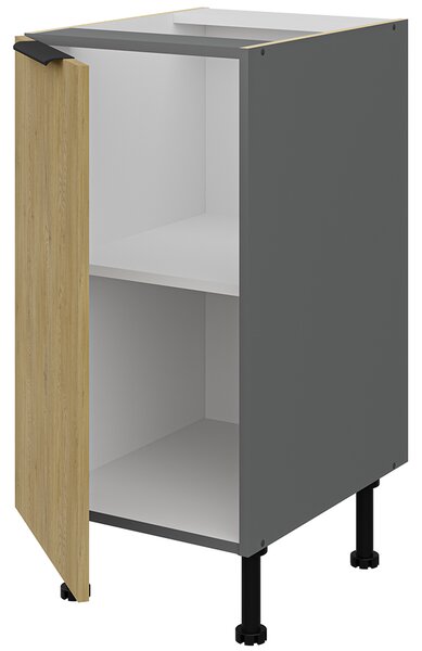 Kuchyňská linka CREMONA ac | 260 cm | UNI dvířka | antracit/cremona
