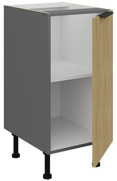 Kuchyňská linka CREMONA ac | 260 cm | UNI dvířka | antracit/cremona