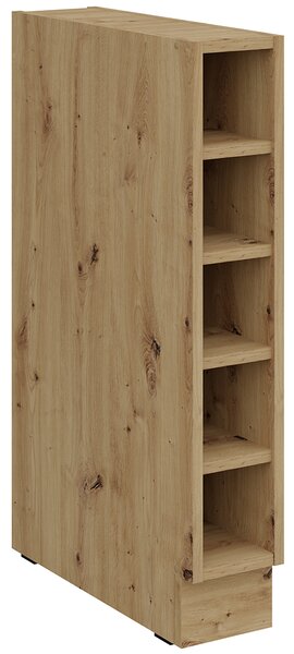 Kuchyňská linka ARIA pa | 255 cm | UNI dvířka | ANTIFINGER povrch | artisan/šedá grafit