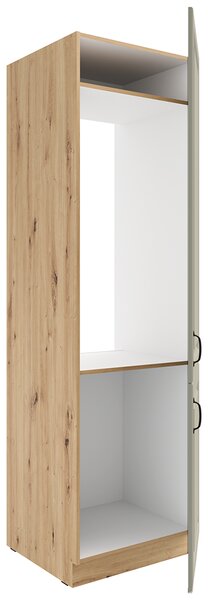 Kuchyňská linka STILO ac | 120 + 230 cm | PREMIUM BOX zásuvky | UNI dvířka | artisan/světle šedá