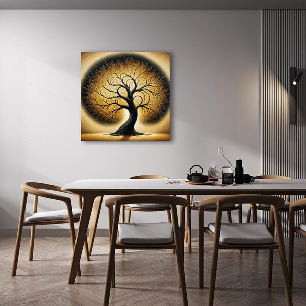 Obraz zlatý strom života