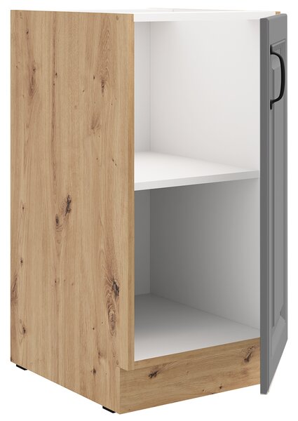 Kuchyňská linka STILO ad | 120 + 230 cm | PREMIUM BOX zásuvky | UNI dvířka | artisan/šedá