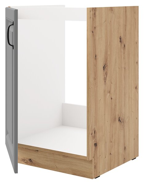 Kuchyňská linka STILO ad | 120 + 230 cm | PREMIUM BOX zásuvky | UNI dvířka | artisan/šedá