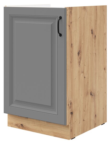 Kuchyňská linka STILO ad | 120 + 230 cm | PREMIUM BOX zásuvky | UNI dvířka | artisan/šedá
