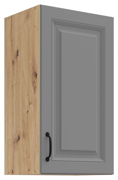 Kuchyňská linka STILO ad | 120 + 230 cm | PREMIUM BOX zásuvky | UNI dvířka | artisan/šedá