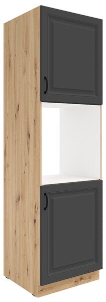 Kuchyňská linka STILO gr | 120 + 230 cm | PREMIUM BOX zásuvky | UNI dvířka | artisan/grafit