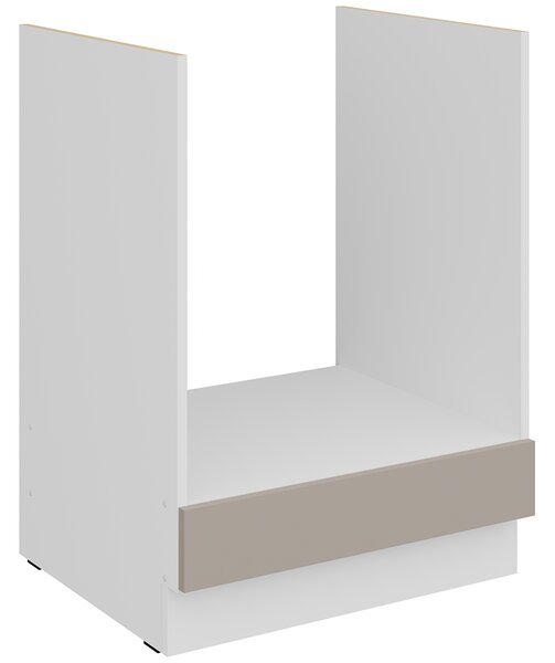 Kuchyňská linka ARIA lb | 270x230 cm | ANTI FINGERPRINT povrch | UNI dvířka | bílá/béžová