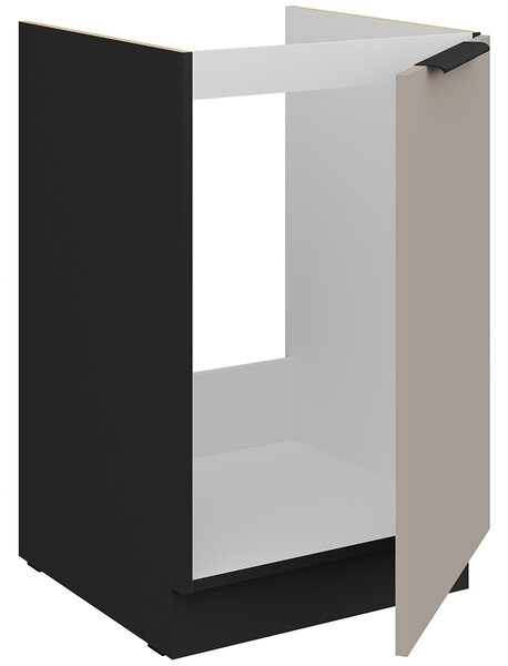 Kuchyňská linka ARIA cb | 390 cm | UNI dvířka | ANTI FINGERPRINT povrch | černá/béžová