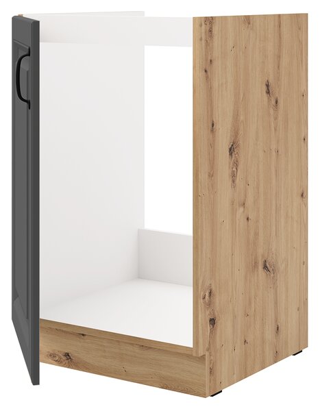 Kuchyňská linka STILO gr | 230 cm | PREMIUM BOX zásuvky | UNI dvířka | artisan/grafit