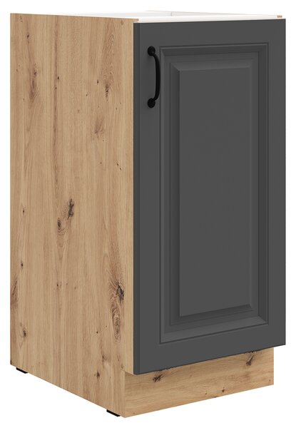 Kuchyňská linka STILO gr | 230 cm | PREMIUM BOX zásuvky | UNI dvířka | artisan/grafit