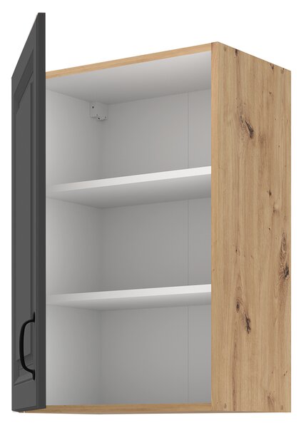 Kuchyňská linka STILO gr | 230 cm | PREMIUM BOX zásuvky | UNI dvířka | artisan/grafit