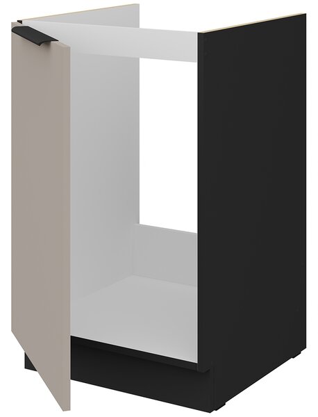 Kuchyňská linka ARIA cb | 390 cm | UNI dvířka | ANTI FINGERPRINT povrch | černá/béžová