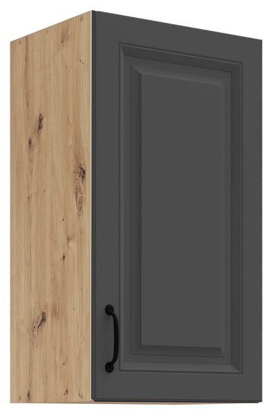 Kuchyňská linka STILO gr | 230 cm | PREMIUM BOX zásuvky | UNI dvířka | artisan/grafit