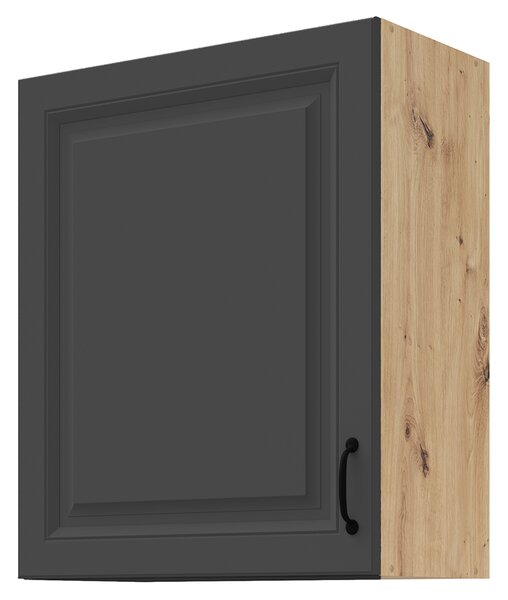 Kuchyňská linka STILO gr | 230 cm | PREMIUM BOX zásuvky | UNI dvířka | artisan/grafit