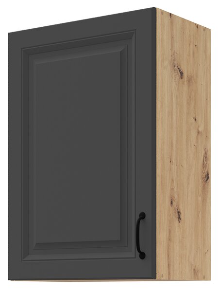Kuchyňská linka STILO gr | 230 cm | PREMIUM BOX zásuvky | UNI dvířka | artisan/grafit