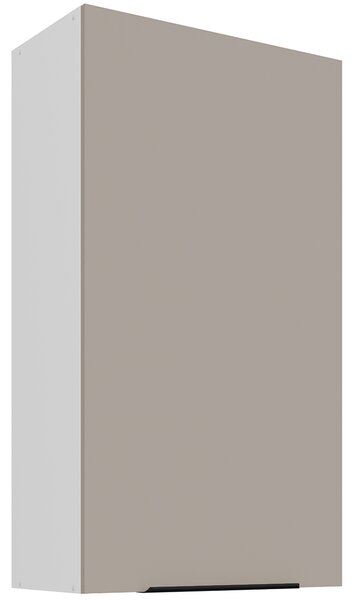Kuchyňská linka ARIA lb | 270x230 cm | ANTI FINGERPRINT povrch | UNI dvířka | bílá/béžová