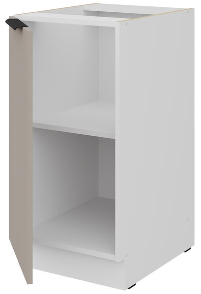 Kuchyňská linka ARIA lb | 270x230 cm | ANTI FINGERPRINT povrch | UNI dvířka | bílá/béžová